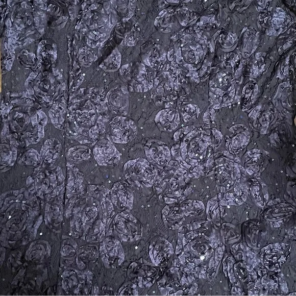 Alex
Evenings
Embellished
Gown Dress size 12 14 Navy Blue or 14P petite - Picture 5 of 16